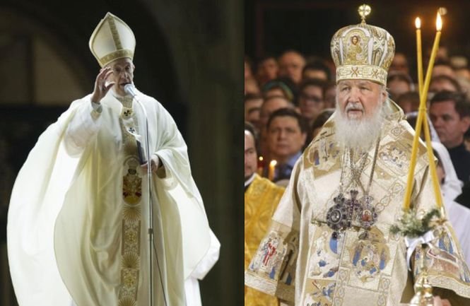 Întâlnire istorică între Papa Francisc și Patriarhul ortodox Kirill. Se întâmplă pentru prima oară de la Marea Schismă din secolul  al XI-lea