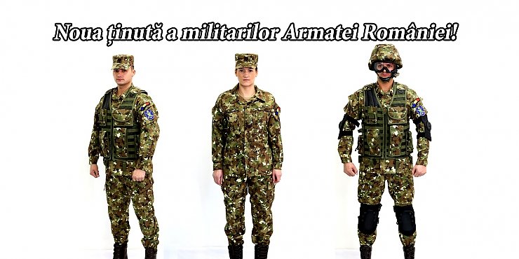 O nouă ţinută pentru militarii Armatei României