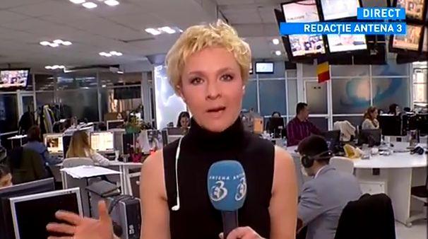 Dana Grecu, corespondenţă din redacţia Antena 3: Oamenii trebuie să ştie că vom supravieţui