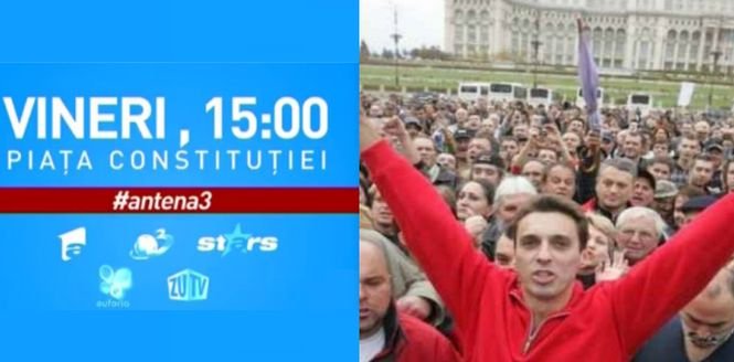 Mircea Badea face observații: „Eu nu mă rog de nimeni să vină în Piața Constituției”