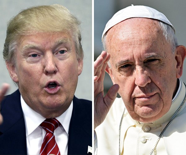 Papa Francisc răspunde atacului lui Donald Trump: Nu este un bun creştin