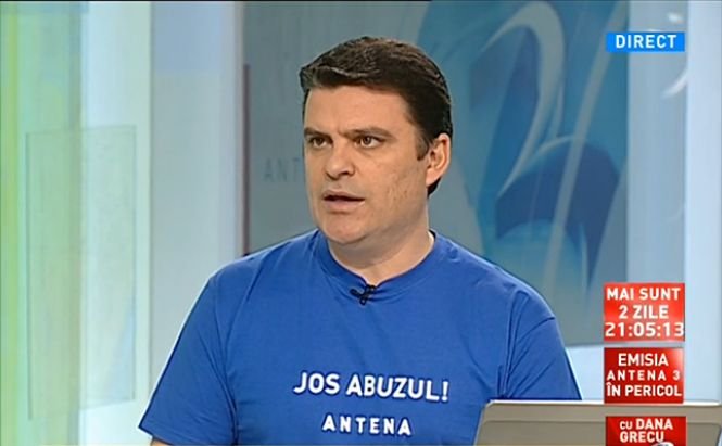 Radu Tudor: Antena 3 ar trebui să facă plângere penală împotriva celor 11 indivizi de la ANAF
