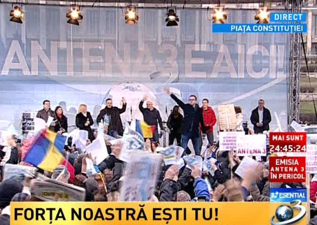 LIVE TEXT - Forța noastră ești tu! Jurnaliștii și vedetele Antena 3, Antena 1, Antena Stars, Euforia TV și ZU s-au întâlnit cu telespectatorii lor 363639
