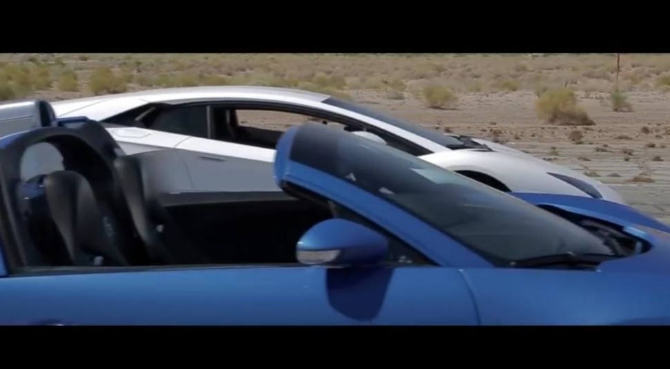 O cursă între un Lamborghini și un Bugatti se transformă într-o mare repriză de plânsete