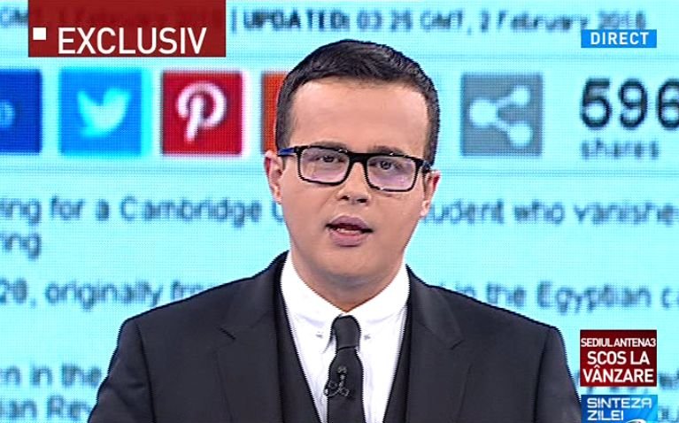Mihai Gâdea, anunț important la Sinteza zilei: Pentru binele jurnaliștilor Antena 3, am luat decizia de a ne muta din actualele sedii