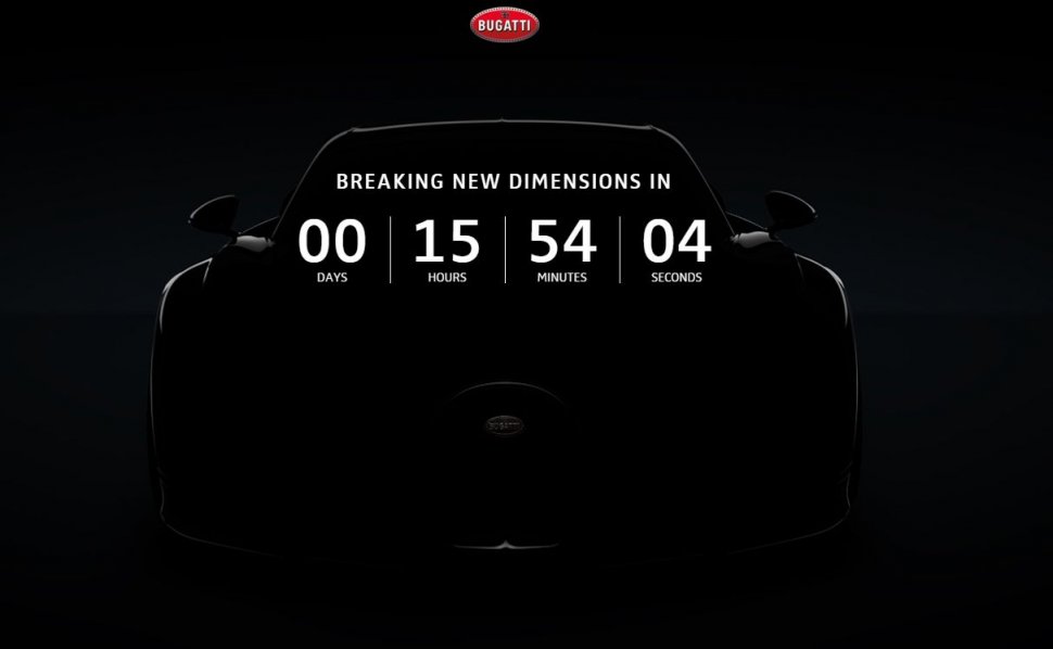 Cea mai performantă maşină din lume este prezentată oficial. Bugatti Chiron &quot;zboară&quot; cu 420 de km/h