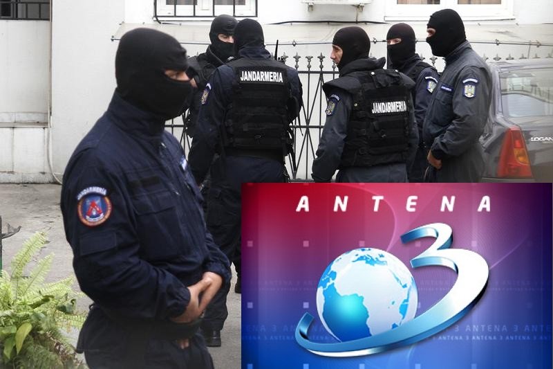 Intervenție a jandarmilor la Antena 3. Ce a pățit prezentatoarea știrilor în direct
