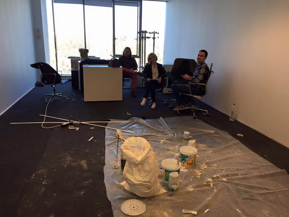 Cum arată noul birou al lui Mihai Gâdea. FOTO 366088