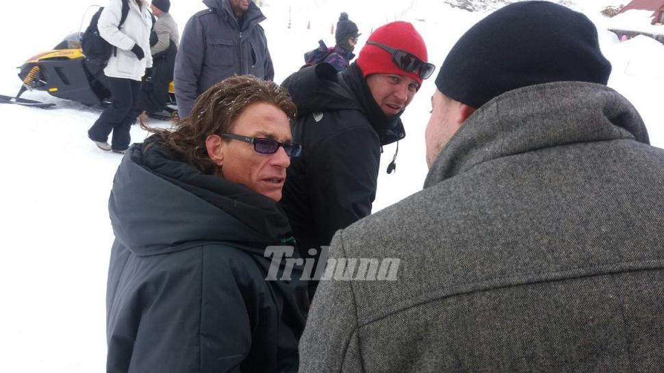  Erau pe vârful muntelui, la Bâlea. Au rămas șocați când s-au trezit cu eroul copilăriei lângă ei 366426