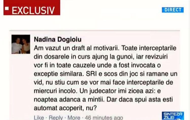 Sinteza zilei: Războiul acoperiților - cum se demască în scandalul CCR - interceptări 367075