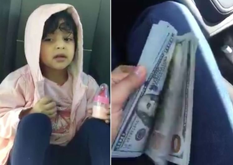 La doi ani, i-a furat 5.000 de dolari tatălui său. Este incredibil ce voia să facă o fetiţă cu această sumă