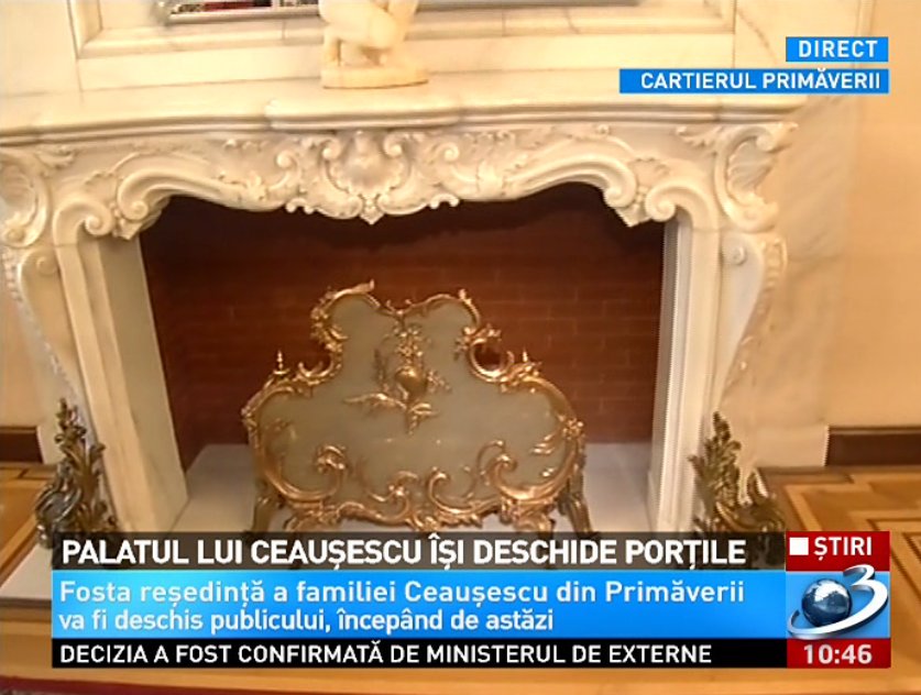 Lux orbitor în Palatul lui Ceaușescu - imagini exclusive