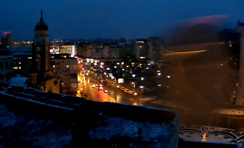 Ninge la Ploiești. Avertizare de vreme rea