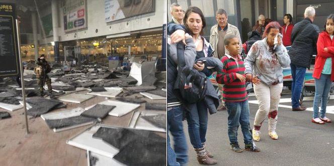 Imagini groaznice: morți, răniți, aeroport devastat la Bruxelles! 370322