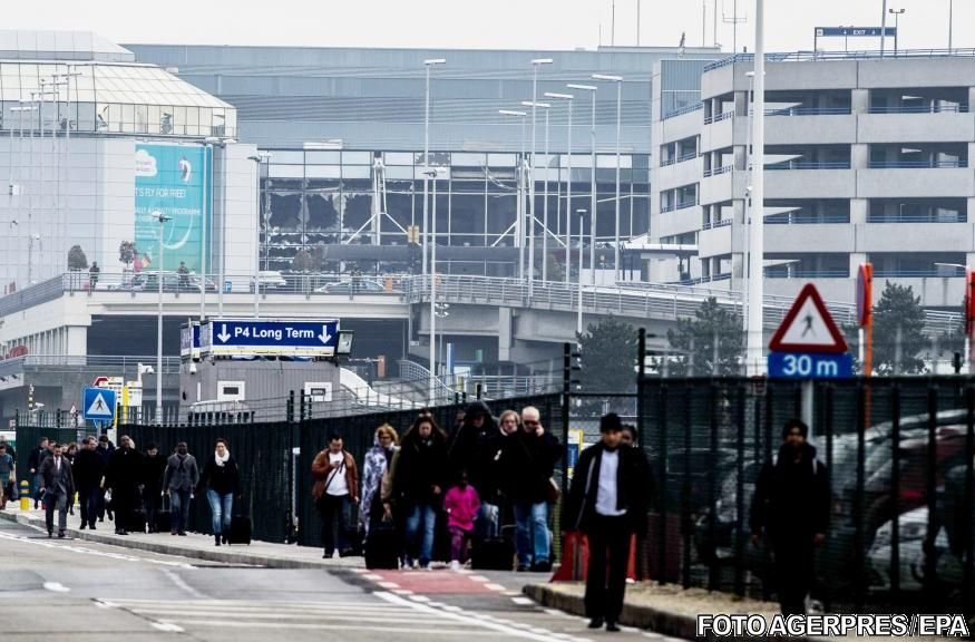 Patru români răniți în atacurile teroriste de la Bruxelles