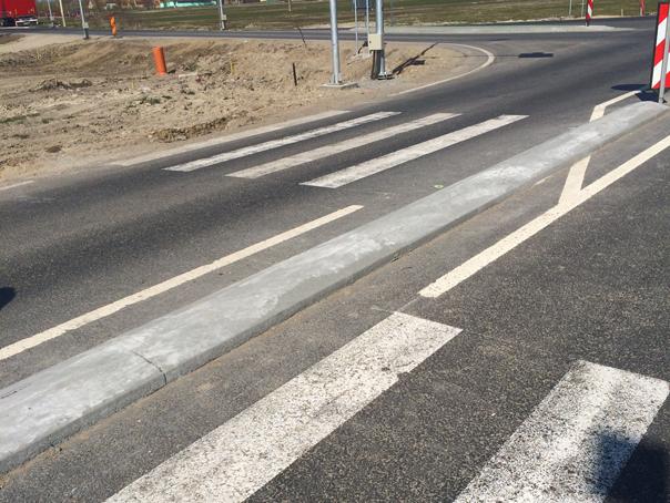 Cum arată trecerea de pietoni care forţează şoferii să încetinească 370709