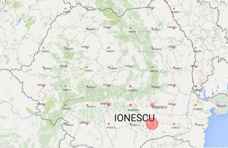 Tu ştii de unde vine numele tău de familie!? Un român a creat cea mai tare hartă online