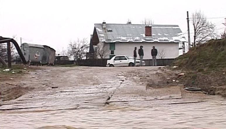 Zeci de familii izolate din cauza inundațiilor. Un pârâu a acoperit drumurile din localitatea argeşeană Băbana