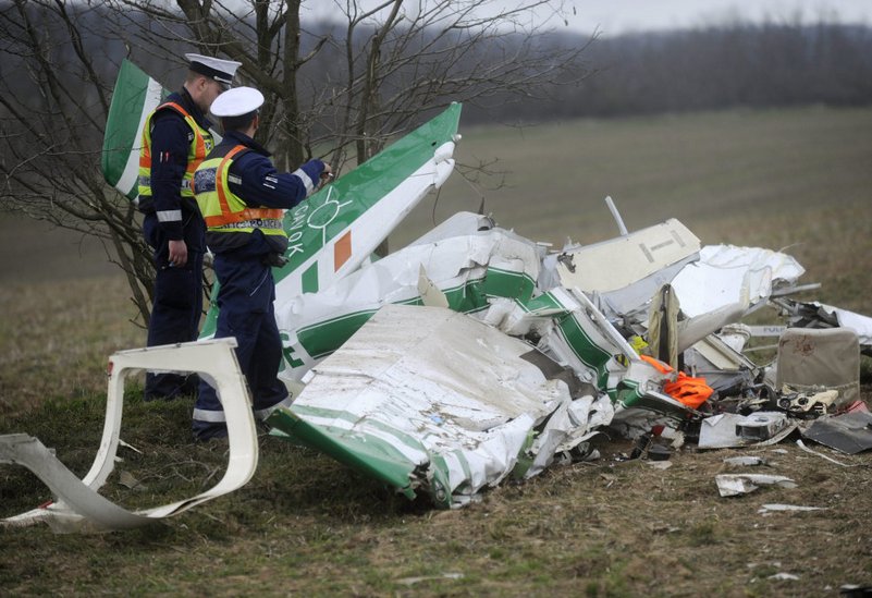 Român mort într-un accident aviatic în Ungaria 