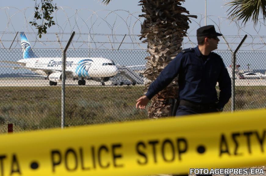 Autorul deturnării avionului EgyptAir a fost arestat 371782