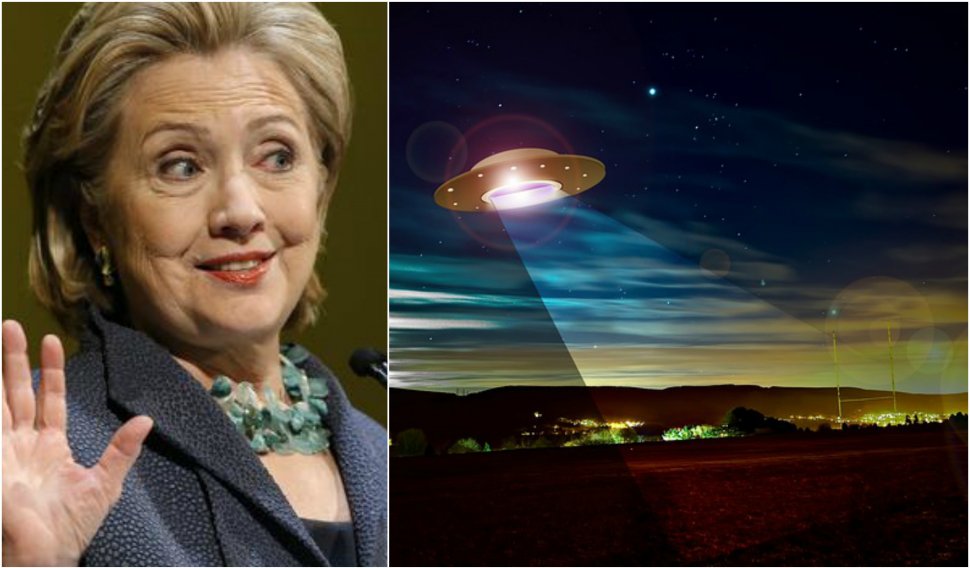 Extratereștrii îi fac campanie lui Hillary Clinton 