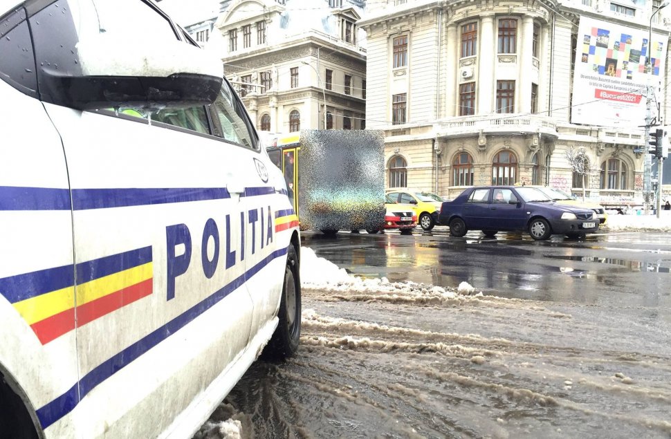 Polițiști sancționați de cetățeni. Unde a fost lăsată mașina unui echipaj de poliție din Cluj