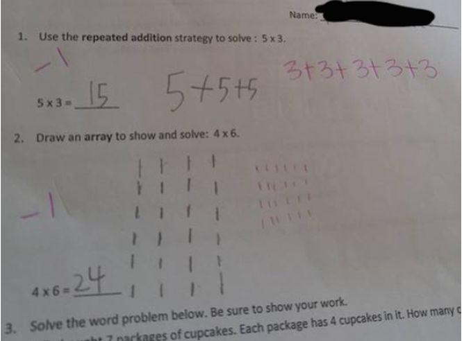 Cum se calculează 5 X 3? Răspunsul corect al unui elev de clasa a III-a a stârnit un val de revoltă