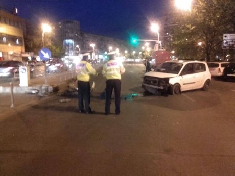 Accident grav în București vineri seara