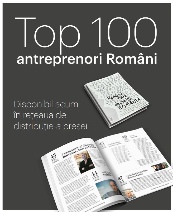 Intact Media Group lansează catalogul celor mai puternici o sută oameni de afaceri din țară, “Români care dezvoltă România”