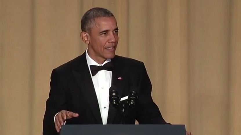 Barack Obama, la ultimul dineu al Corespondenților de la Casa Albă. Încheierea discursului face senzație pe internet