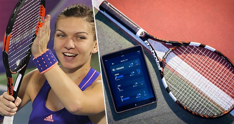 Cu racheta de tenis inteligentă ai putea să o învingi pe Simona Halep!