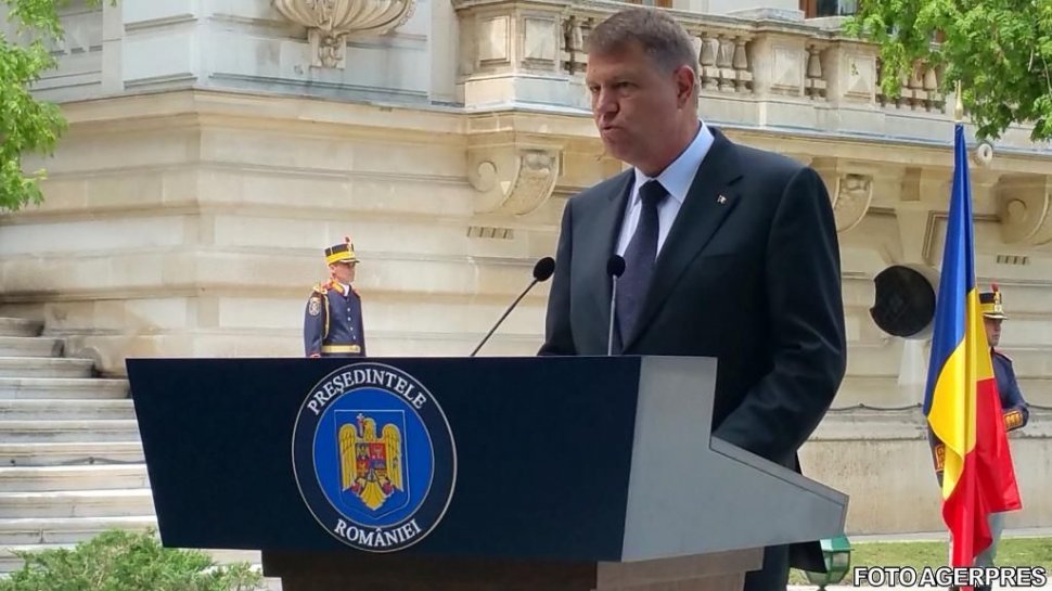 Klaus Iohannis: Obiectivul României este continuarea procesului de integrare europeană