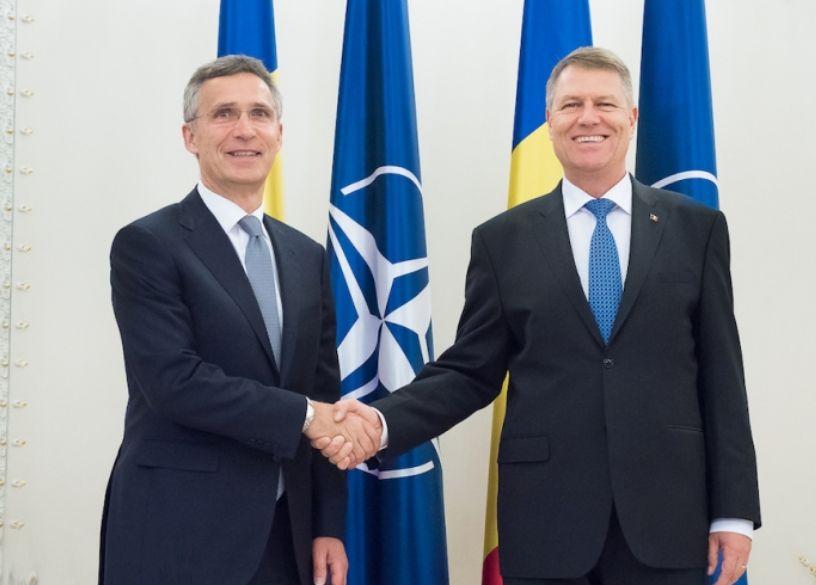 Zi istorică pentru România. Klaus Iohannis, la finalul întrevederii cu Secretarul General NATO: România a dovedit că este un aliat credibil. Scutul de la Deveselu are rol strict defensiv 