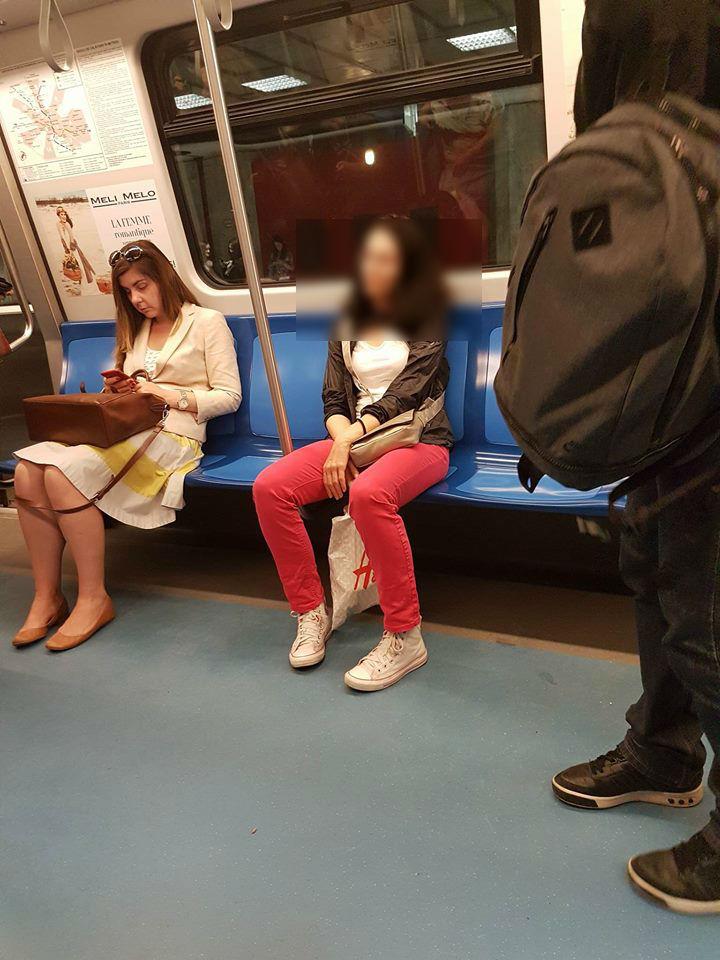  A apărut dimineață într-un vagon de metrou din București. Călătorilor nu le-a venit să creadă că e ea 380673