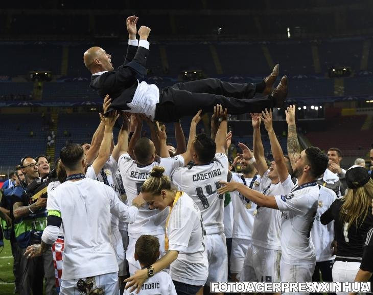 Prima reacție a lui Zinedine Zidane, primul francez din istorie care cucerește Liga Campionilor ca antrenor