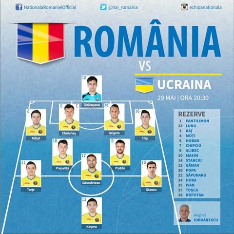 România-Ucraina 3-4. Dezastru în debutul celei de-a doua reprize, dar ne revenim