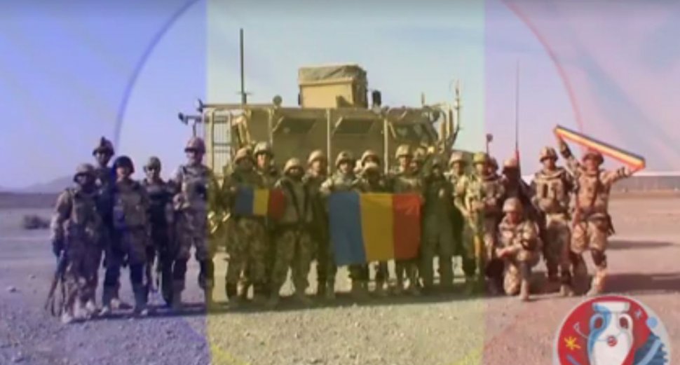 EURO 2016. Mesajul de încurajare al militarilor români din Afganistan pentru jucătorii lui Iordănescu