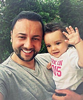 Cătălin Măruţă, emoţionant în rolul de tată. Ce mare s-a făcut Eva (Foto) 388931