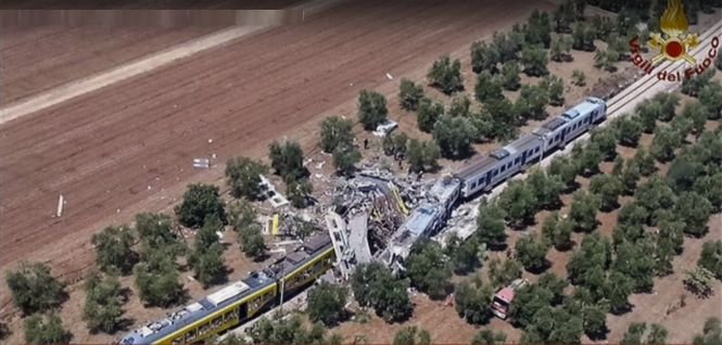 Accident de tren în Italia: Cel puțin 20 morți și 35 de răniți - VIDEO