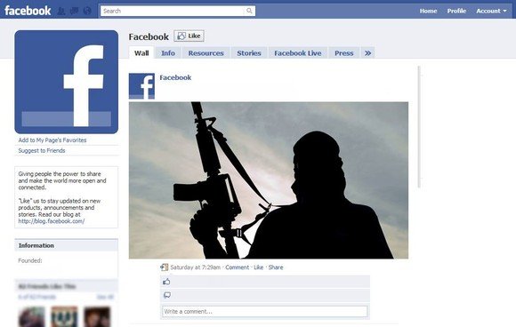 Rețeaua Facebook, acuzată că ține cu teroriștii! Răspunsul halucinant al companiei 
