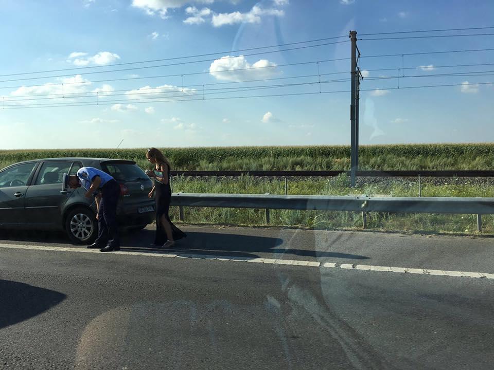 Blocaj pe Autostrada Soarelui, după un accident grav. Şase maşini au fost implicate 395102