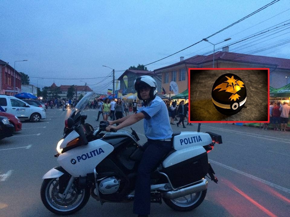 Poliţia Română intervine în plină isterie Pokemon Go 