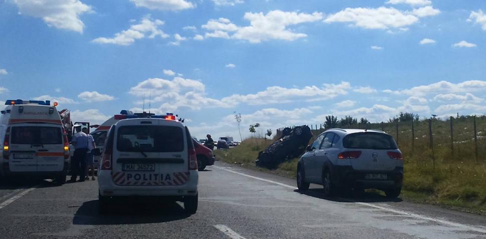 Accident grav pe DN2 399976