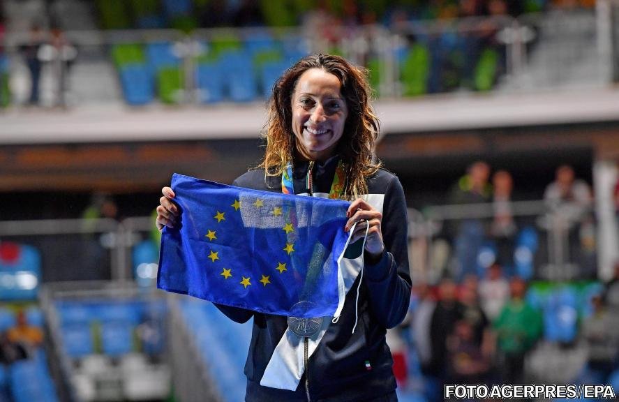 Gestul făcut de o sportivă italiană la Rio. S-a urcat pe podium și toată lumea a încremenit de uimire