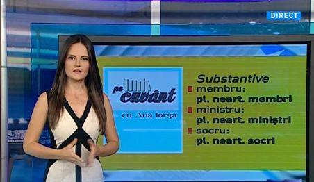 Pe cuvânt. Să scriem corect românește. Când scriem cu un singur ”i”