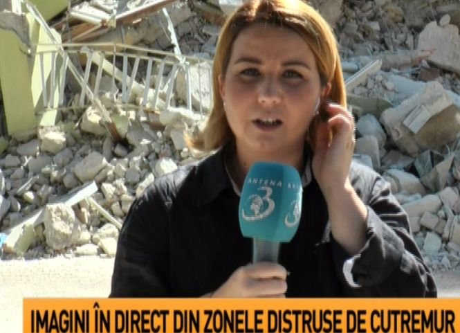 Sabina Iosub, în direct din Italia: „Familiile își sună dispăruții și de sub dărâmături se aud telefoanele sunând. Speranțele se transformă în durere”