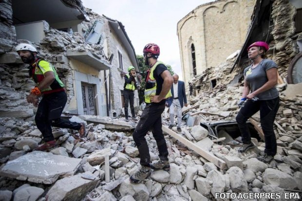 Încă doi români morți în urma cutremurului din Italia. Numărul deceselor a ajuns la opt 