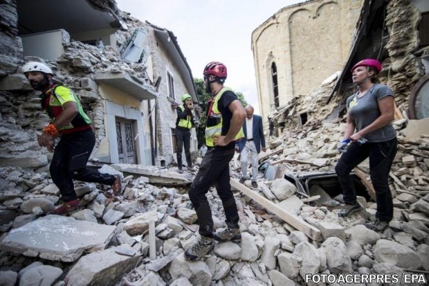Vești bune din Italia. Un singur român mai este dat dispărut după cutremurul devastator, ceilalţi care erau pe listă sunt în viaţă