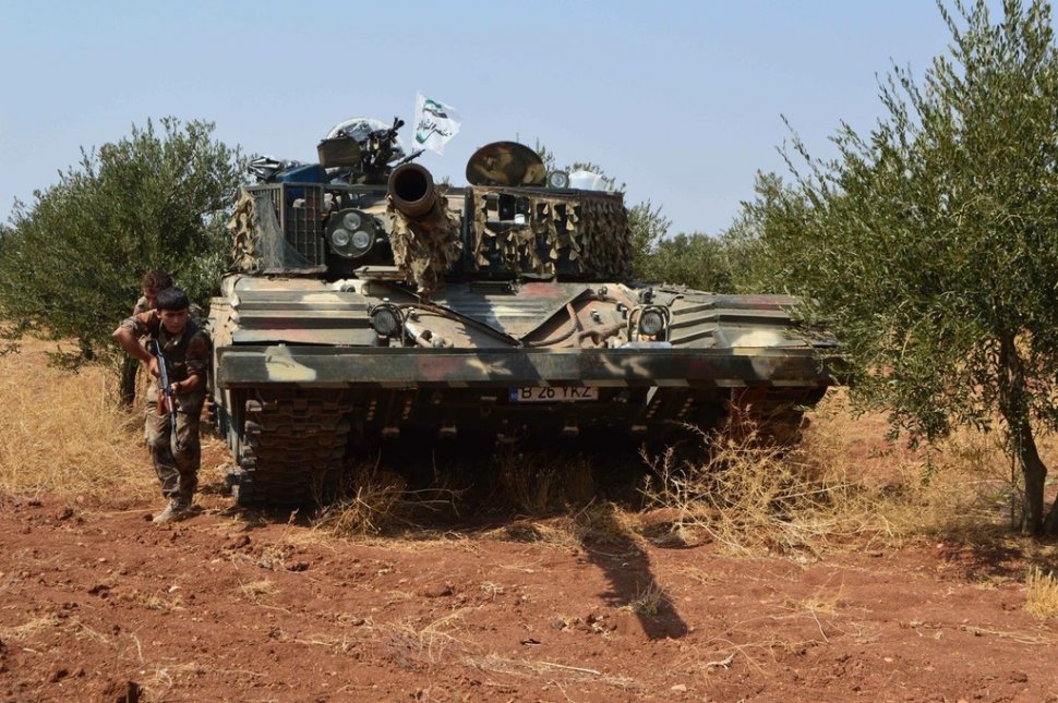 Un tanc ”românesc” a fost văzut în Siria. Imaginea care face furori pe internet