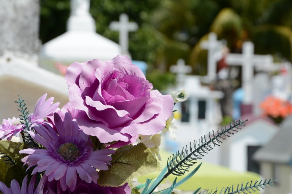 Punea flori la mormântul băiatului ei, când deodată a auzit ''Bună, mamă''